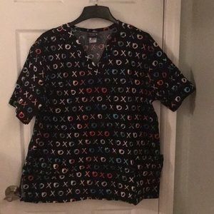 Sanibel scrubs shirt size 2XL